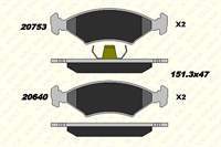 ON FREN BALATASI ESCORT 1,1 / 1,3 / 1,6 80>99 FIESTA 1,1 / 1,3 / 1,4 / 1,6 84>95 ORION 1,3 / 1,6 83>90 SIERRA 1,6 / 1,8 / 2,0 87>93 MAZDA 121 96>03