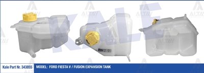 YEDEK SU DEPOSU FİESTA / FUSİON 02-09 1.4-1.6 ZETEC-S (KAPAKLI)