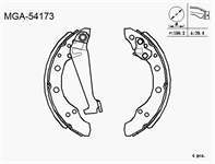 Kampana-El Fren Balatası-200×40  (Vw Pol4 95-18  Seat Ibıza 02-17  Skoda Fabıa 00-14)