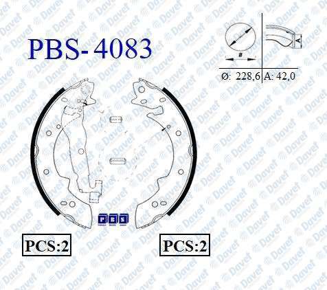 ARKA FREN BALATASI PABUC R21 CONCORDE