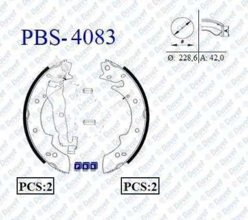 ARKA FREN BALATASI PABUC R21 CONCORDE