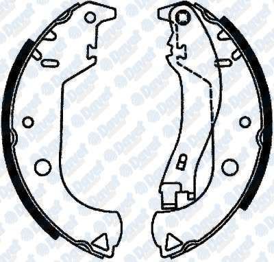 ARKA FREN BALATASI PABUC MAREA ALBEA PALIO WEEKEND 1,2 / 1,4 / 1,6 / 1,9 96>