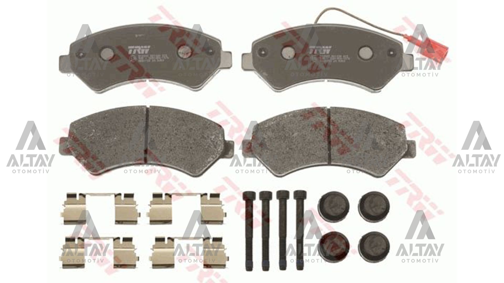 FREN BALATA DUCATO 06-20 / 20=> / BOXER III 06-14 / JUMPER III 06-14 / JEST 12=> (TEK FİŞLİ) ÖN