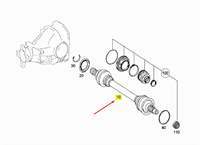 AKS MILI ARKA E-CLASS W211 02>08