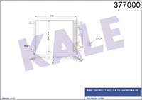 KLIMA RADYATORU (CHEVROLET: AVEO - KALOS 1.4) 542×416×20