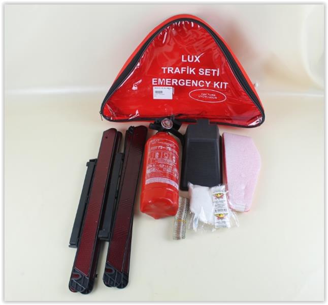 TRAFİK SETİ EKO (BEZ AMBALAJ KARE) 1KG YANGIN SÖNDÜRCÜLÜ EKO (HIRDAVAT)