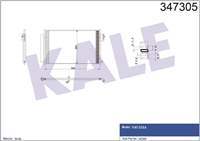 KLIMA RADYATORU KONDENSER ( FIAT: EGEA 1.4   15- BENZINLI )