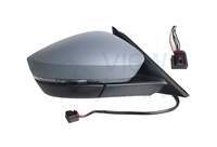 SAG AYNA KOMPLE ELEKTRIKLI,ISITMALI,SINYALLI,BOYANIR TIP-DIS BUKEY (SKODA KAROQ 18-  KODIAQ 17-) 6PIN