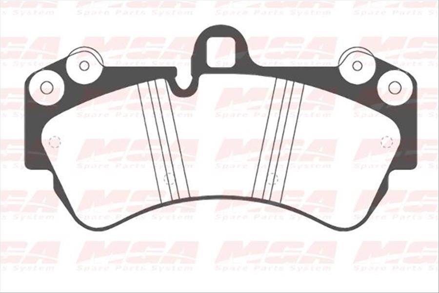 ON FREN BALATASI-  (VW TOUAREG 03-07  PORSCHE CAYENNE 03-10)