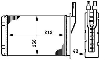 Kalorıfer Radyatoru R9 R11 (Brazıng)