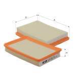 HAVA FILTRESI CERATO 04> ELANTRA 01 06 BENZINLI