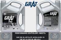 MOTOR YAĞI 4 LİTRE 5W30 TAM SENTETİK API SL / CF