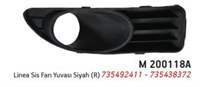 SIS FAR CERCEVESI SISLI SIYAH SAG-(FIAT: LINEA )
