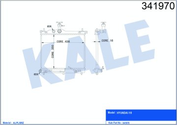 MOTOR SU RADYATORU I10 1,1 08> OTOMATIK (348×442×20)