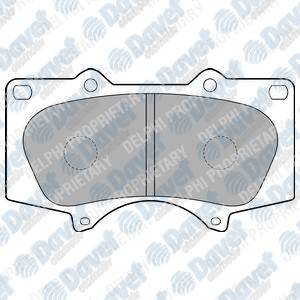 On Fren Balatası Toyota Hılux 2009 2012 Mıtsubushı Pajero 2007 2012