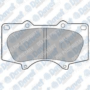 On Fren Balatası Toyota Hılux 2009 2012 Mıtsubushı Pajero 2007 2012