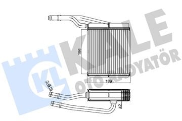RADYATÖR KALORİFER FOCUS / CONNECT 98=>