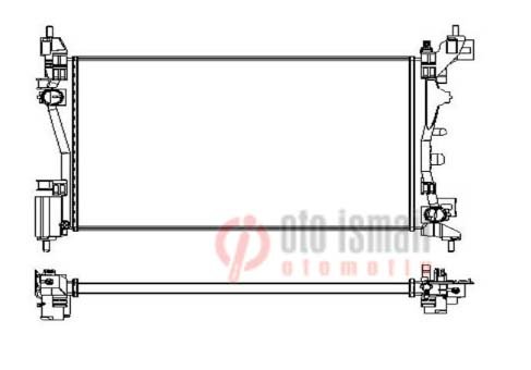 Motor Su Radyatoru Brazıng Nemo 08>Bıpper 08>Fıorıno 08> 1.4 Manuel Sanzuman 540X368X18