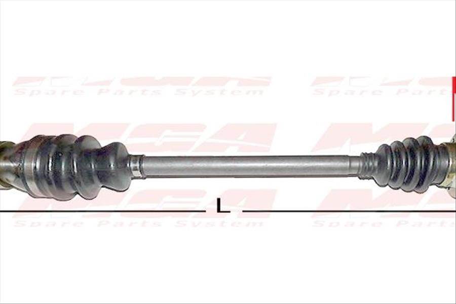 AKS KOMPLE SOL-(VW: POLO/SEAT: CORDOBA/IBIZA/SKODA: FABIA  ''1.4 16V BBY BBZ BKY'')