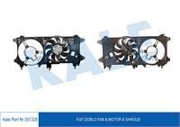 FAN MOTOR - DAVLUMBAZ KLIMASIZ (FIAT: DOBLO 1.3JTD 1.9JTD  ) TEK MOTORLU  EURO III