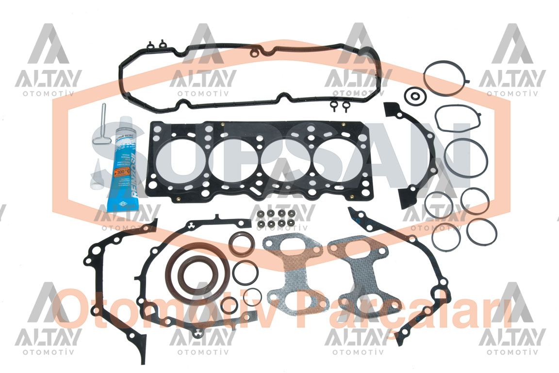 TAKIM CONTA DOBLO / PALIO / PUNTO 1.4 8V FIRE KEÇELİ SUPAP LASTİKLİ SKCLİ TAM