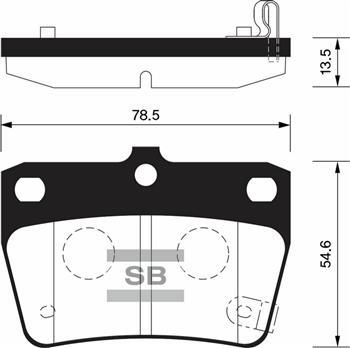 Arka Balata Rav4 Iı 1.8 Vvti-2.0 Vvti 4Wd 00=> (Gdb3279)