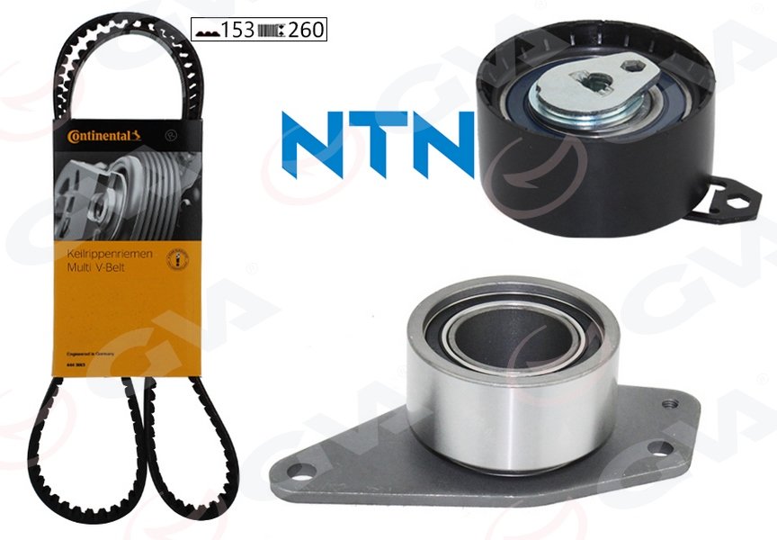EKSANTRİK GERGİ KİTİ (153x260) LAGUNA I 1.9DTI (97-01)-SCENIC ESPACE III 1.9DTI (99-03) (F9Q) K015561XS