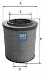 HAVA FILTRESI (5611) ( FIAT: DUCATO 2.2JTD 2.3JTD/ PEUGEOT: BOXER 2.2HDI 06-/ CITROEN: JUMPER )