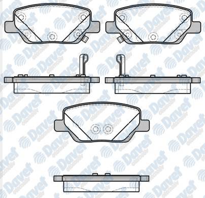 FREN BALATASI ARKA WVA22449-22450-22451 EGEA 1.3-1.4-1.6-1.6D 15->