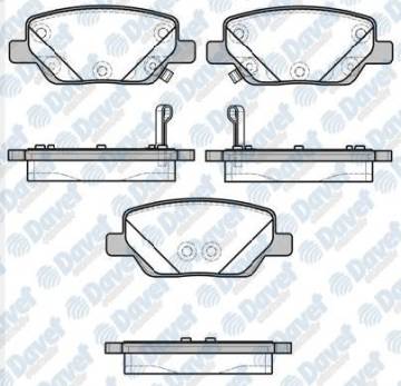 FREN BALATASI ARKA WVA22449-22450-22451 EGEA 1.3-1.4-1.6-1.6D 15->