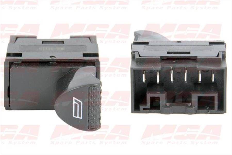 CAM ACMA ANAHTARI SOL TEKLİ SİYAH (FIAT : ALBEA)