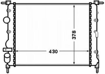 Motor Radyatoru Kangoo 1,4 8V Nac Clıo Iı 1,5 Nac K7M / K7J / E7J / K4M Megane Scenıc 1,4 16V 1,6,8V 1,6 16V Nac Thalıa 1,2 1,4 1,5