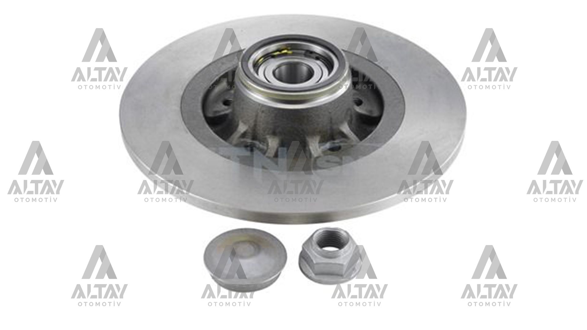 FREN DİSKİ KANGOO II 08=> / CITAN 12=> ABSLİ PORYALI RULMANLI ARKA DÜZ 274-5