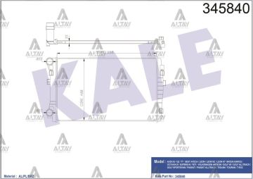 RADYATÖR SU GOLF7 / A3 / LEON / PASSAT / OCTAVIA 13=> CJZB-CYVA-CJZA-CYVB-CPVA-CPTA-CHPA-CLHA-CLHB-CRKA-CRKB 12 TSI-1.4 TSI-1.6 TDI BRAZINGn