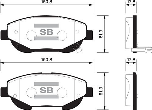 (x) ÖN BALATA AVENSIS 2.2 D4D-VERSO 2.2 D4D-2.2D 2011=>