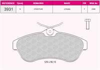 On Fren Balatası C2 C3 1.4 1.6 Hdı 16V (90Hp) 16V.1.6 16V.1.6Hdı 1.6 Vtr 03>