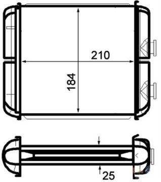 Kalorıfer Radyatoru Astra G Delphı Tıpı