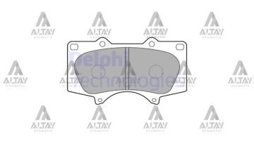 FREN BALATA HILUX REVO 15=> / PAJERO 07=> / HILUX 05-08 / LAND CRUISER 02-08 ÖN