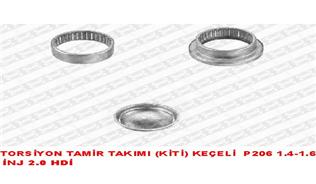 Torsiyon Tamir Takımı (Kiti) Keçe'Siz/Kapaklı P206 1.4-1.6 İnj 2.0 Hdi*(O)