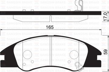Ön Balata Kıa Cerato Iı-Spectra (Fe22-Fe24) 1.6-1.8-2.0-1.5Crdı 08=> (Gdb3367)
