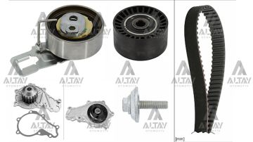 TRİGER SETİ+DEVİRDAİM  FOCUS / COURİER / FİESTA / MONDEO / 308 / CROSSLAND X / GRANDLAND X / COMBO E 15=> 1.5 -1.6 TDCI EURO 6