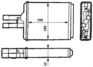 Kalorıfer Radyatoru Vectra B Klımasız