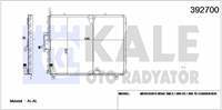 KLIMA RADYATORU W124 88>93 S124 89>92 C124 89>92