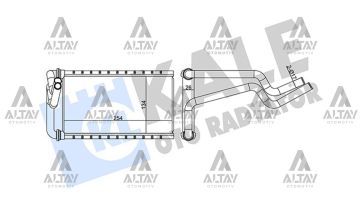RADYATÖR KALORİFER CIVIC 06-12 FD6
