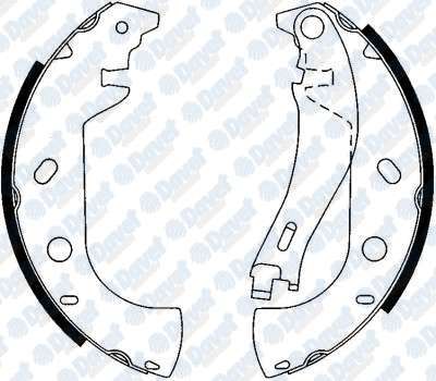 ARKA FREN BALATASI PABUC PALIO WEEKEND 1,2 1,6 16V 1,7TD MAREA WEEKEND 1,6 100 16V 1,8 115 16V 1,9TD