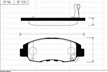 (X) Ön Balata Accord 2.0 16V. 2.0I 16V (Gdb894)