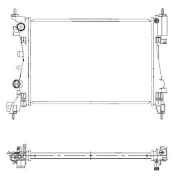 Motor Radyatoru Punto Grande Punto Corsa D 1.2 1.4