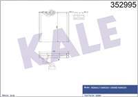 Evaporator (Renault: Kangoo / Grand Kangoo 1.2 1.5 1.6  08-)