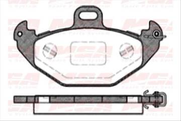 Fren Balatası Arka-(Renault: Laguna I ''2.0 16V'' )(Wva 21965-21964)