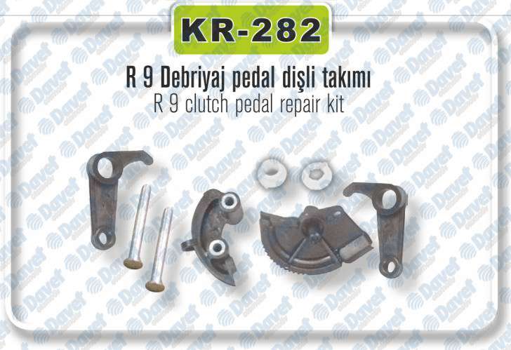 DEBRIYAJ PEDAL CIRCIR TAKIMI R9 R11 R19 MEGANE EXPRES